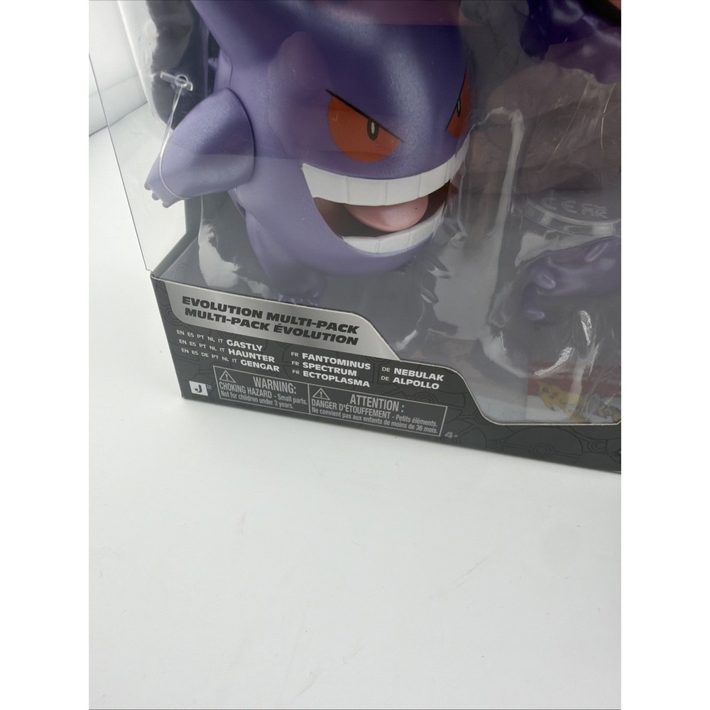 Pokémon Select Evolution Pack - Gastly, Haunter and Gengar Jazwares 2026 - Picture 4 of 11